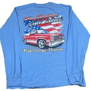 King George DMV Select Truck Show Graphic Long‎ Sleeve T Shirt - Size M